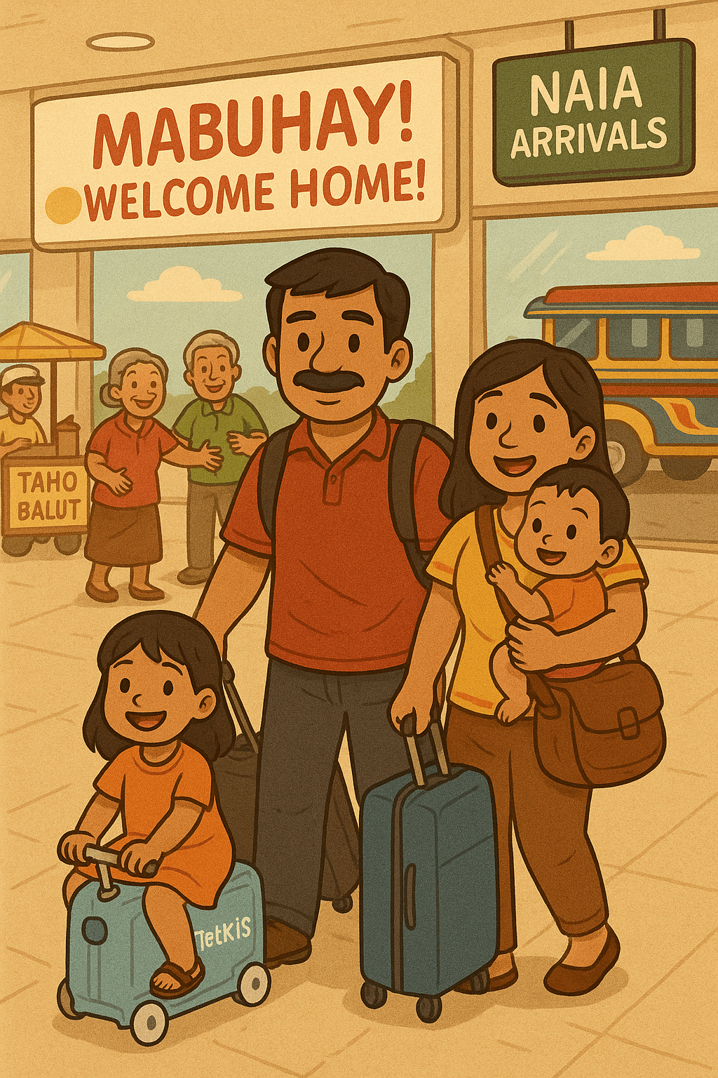 Our First Trip to Manila as a Family of&nbsp;Four