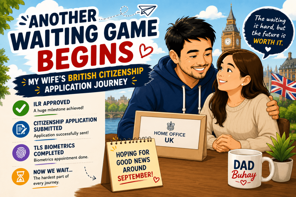 My Wife’s British Citizenship Application: The Waiting&nbsp;Begins