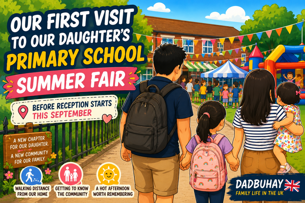 Our First Visit to Our Daughter’s Primary School Summer&nbsp;Fair